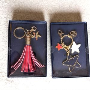 NWT (2) Tommy Hilfiger Keychains in Box